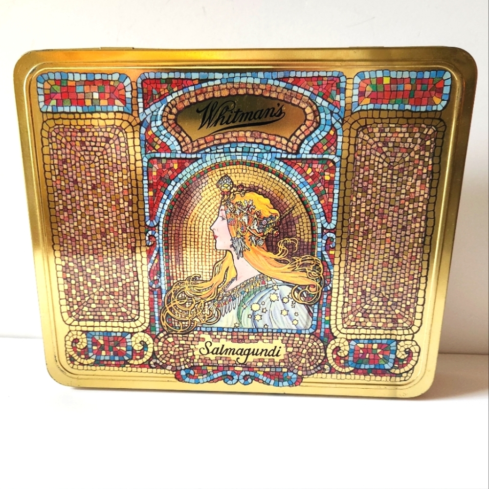 Whitman's Salmagundi Tin Collector's Reproduction Tin 3rd in Series